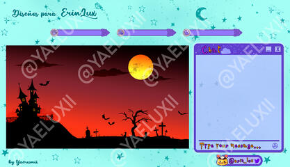 Halloween stream pack for Erinlux